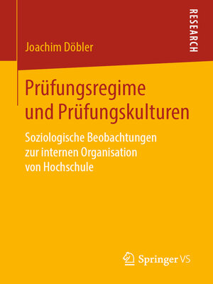 cover image of Prüfungsregime und Prüfungskulturen